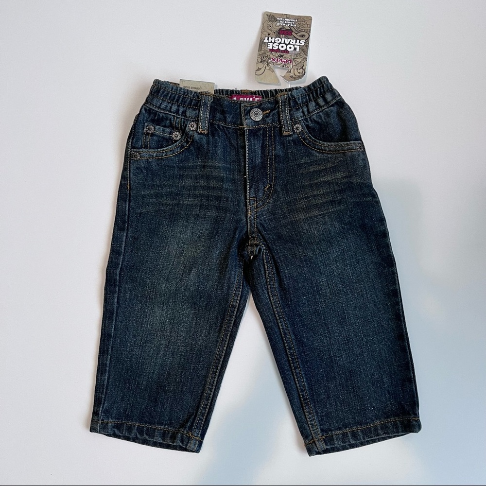 Levi’s Blue Denim Jeans 12 Months Baby Toddler NWT